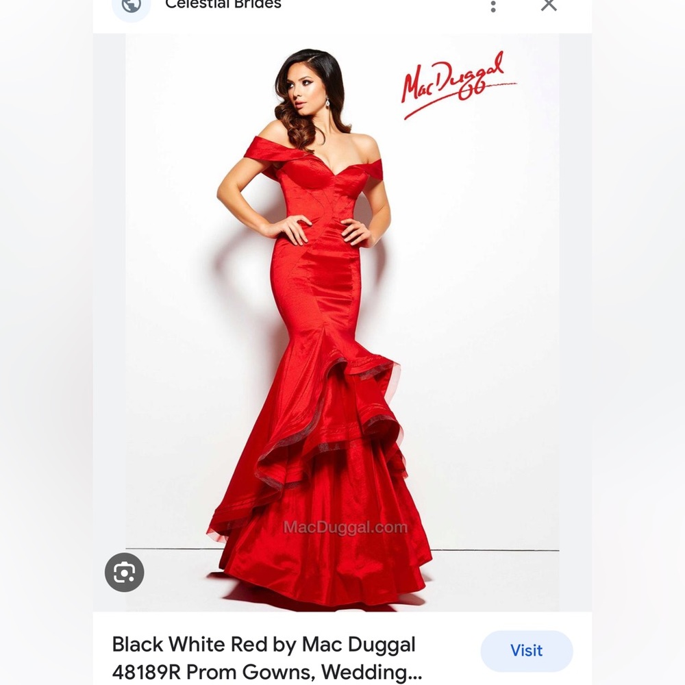 Mac Duggar Evening Gown